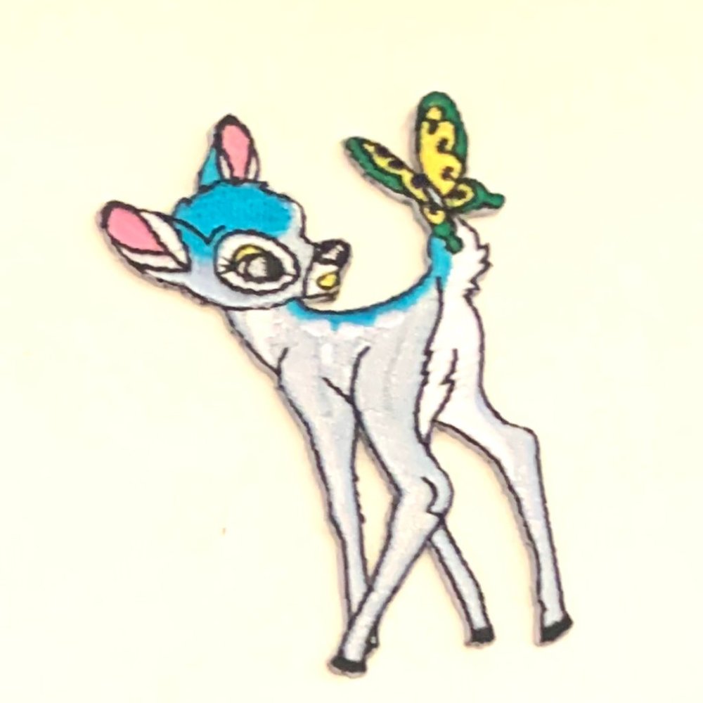 Bambi Patch Disney iron on DIY vintage retro deer